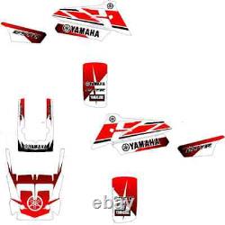 Kit Graphics decals for yamaha banshee 350 yfz 350 red white fast ship by DHL