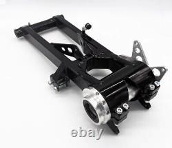 Lonestar Racing LSR MX Extended Rear Swingarm and Carrier +2 Yamaha Banshee 350