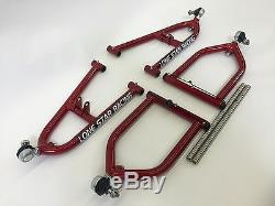Lonestar Racing LSR Sport Extended A-Arms +2 Candy Red Yamaha Banshee 350 All