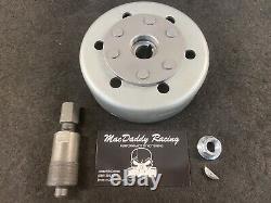 MacDaddy Racing Yamaha Banshee Flywheel with Flywheel Puller + Nut and Key