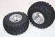 New 20x11x9 Rear Tires + Wheels Rims Yamaha Banshee Raptor Yfz450 Polished