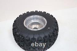 NEW 20x11x9 rear tires + wheels rims Yamaha Banshee Raptor YFZ450 POLISHED