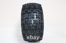 NEW 20x11x9 rear tires + wheels rims Yamaha Banshee Raptor YFZ450 POLISHED