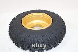 NEW 21x7x10 front tires + wheels rims Yamaha Banshee Raptor YFZ450 GOLD