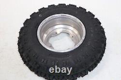 NEW 21x7x10 front tires + wheels rims Yamaha Banshee Raptor YFZ450 POLISHED