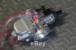NEW 2 x 35mm carburetor + thumb throttle cable aftermarket carbs Banshee 35