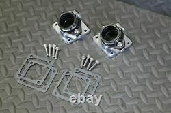 NEW Banshee BILLET aluminum intakes carb boots stock carb35mm 34mm 33mm intake