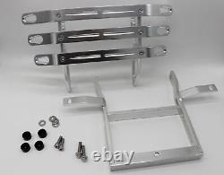 NEW Billet CNC front bumper + grab bar Yamaha Banshee 1987-2006 BILLET SILVER