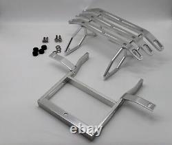 NEW Billet CNC front bumper + grab bar Yamaha Banshee 1987-2006 BILLET SILVER