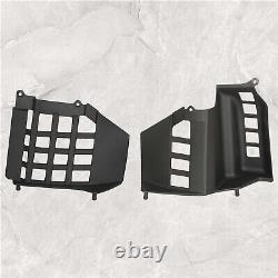 NEW Black Heel Guards footrest For Yamaha Banshee left + right nerf bars Plastic