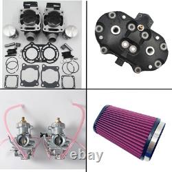 NEW Cylinder Kit Withhead Air Filter Carburetor For Yamaha Banshee 350 1987-2006