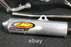 NEW FMF Fatty exhaust Pipes & Power core 2 silencers Yamaha Banshee 1987-2006