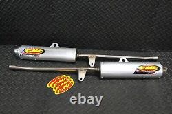 NEW FMF Fatty exhaust Pipes & Power core 2 silencers Yamaha Banshee 1987-2006