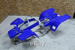 NEW OEM 1987-2006 Yamaha Banshee fenders front + rear plastic body BLUE
