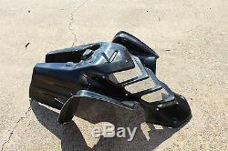 NEW YAMAHA BANSHEE YFZ350 CUSTOM RACE BLACK FRONT FENDER 87-06 a6