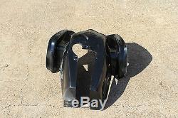 NEW YAMAHA BANSHEE YFZ350 CUSTOM RACE BLACK FRONT FENDER 87-06 a6