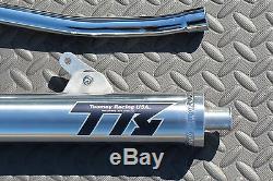 NEW Yamaha Banshee CHROME Toomey Racing T5 Pipes + T-5 silencers 1987-2006