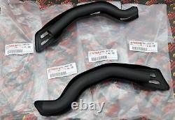 NEW Yamaha Banshee HEAT SHIELDS + mid pipes OEM factory exhaust pipes + bolts