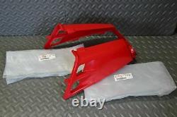 NEW Yamaha Banshee OEM factory gas tank plastic wrap set RED 1987-2006