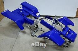 NEW Yamaha Banshee fenders front + rear plastic body 1987-2006 BLUE free ship