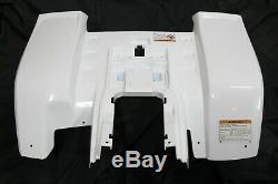 NEW Yamaha Banshee fenders front + rear plastic body 1987-2006 WHITE free ship