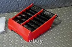 NEW Yamaha Banshee plastic OEM factory radiator cover grill RED 1987-2006