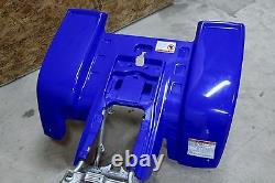 NEW factory OEM 1987-2006 Yamaha Banshee fenders plastic body BLUE rear only