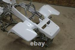 NEW factory OEM 1987-2006 Yamaha Banshee fenders plastic body WHITE front only