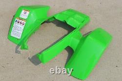 NEW front fenders Yamaha Banshee plastic body 1987-2006 GREEN front only