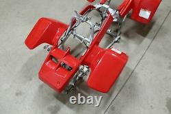 NEW front fenders Yamaha Banshee plastic body 1987-2006 RED front only