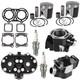 Niche Cylinder Head Piston Gasket Top End Kit For Yamaha Banshee 350