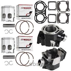 NICHE Cylinder Wiseco Piston Gasket Top End Kit for Yamaha Banshee 350 1987-2006