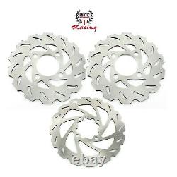 New Front & Rear Racing Brake Disc Rotors for Yamaha Banshee 350 YFZ350 90-2006