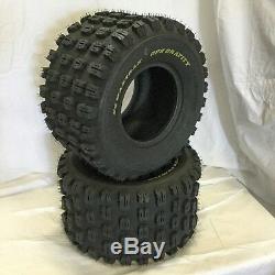 New Pair (2) 20x11x9 GPS MaxTrax 6-ply ATV MX XC Tires, Yamaha Raptor/Banshee