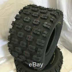 New Pair (2) 20x11x9 GPS MaxTrax 6-ply ATV MX XC Tires, Yamaha Raptor/Banshee