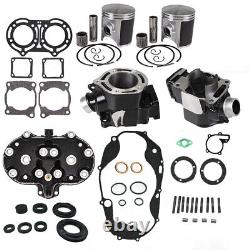 New Yamaha Banshee YFZ350 STD Bore 64mm Cylinder Piston Gasket Rebuild kit