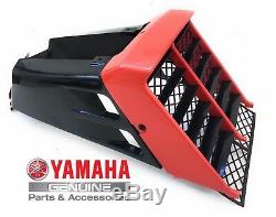 New Yamaha Banshee Yfz350 Oem Red Cover Grill Front Panel, Tank Side Panels Black