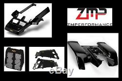 New Yamaha Banshee Yfz 350 Black Race Front And Rear Fender Complete Set