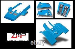 New Yamaha Banshee Yfz 350 Electric Blue Race Front And Rear Fender Complete Set