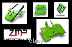 New Yamaha Banshee Yfz 350 Green Race Front And Rear Fender Complete Set