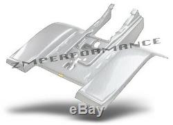 New Yamaha Banshee Yfz 350 Plastic White Carbon Fiber Standard Rear Fender