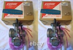 Pair Keihin Yamaha Banshee 350 35mm 35 mm PWK Carb Set Carbs SUDCO 2 pc jets