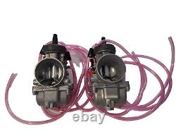 Pair of Keihin Yamaha Banshee 350 35mm 35 mm PWK Carb Set Carbs Japan SALE
