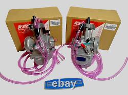 Pair of Keihin Yamaha Banshee 350 35mm 35 mm PWK Carb Set Carbs Japan SALE