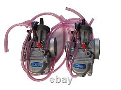 Pair of Keihin Yamaha Banshee 350 35mm 35 mm PWK Carb Set Carbs Japan SALE