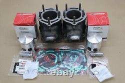 Ported OEM 65.00mm Banshee Cylinders NEW 513 Wiseco Pistons + Gaskets G-25