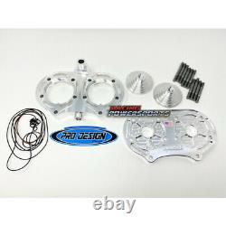 Pro Design Billet Cool Head with 21cc Domes Yamaha Banshee 350 (All Years)