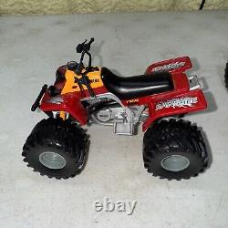RARE 1996 YAMAHA BANSHEE YFZ 350 ATV 112 NEW RAY Red Purple & Yellow
