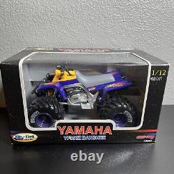 RARE Yamaha YF 350Z Banshee 1/12 NewRay ATV Purple Four Wheeler Die-Cast Toy NEW