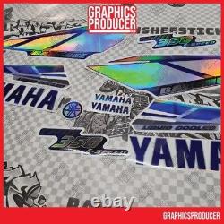 RED 2001 2002 Yamaha Banshee 350 Full Graphic Decal Kit Holographic New Kit NEW